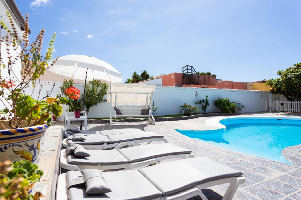 Bungalow Palm Mar with pool&garden Arona  Bagian luar foto